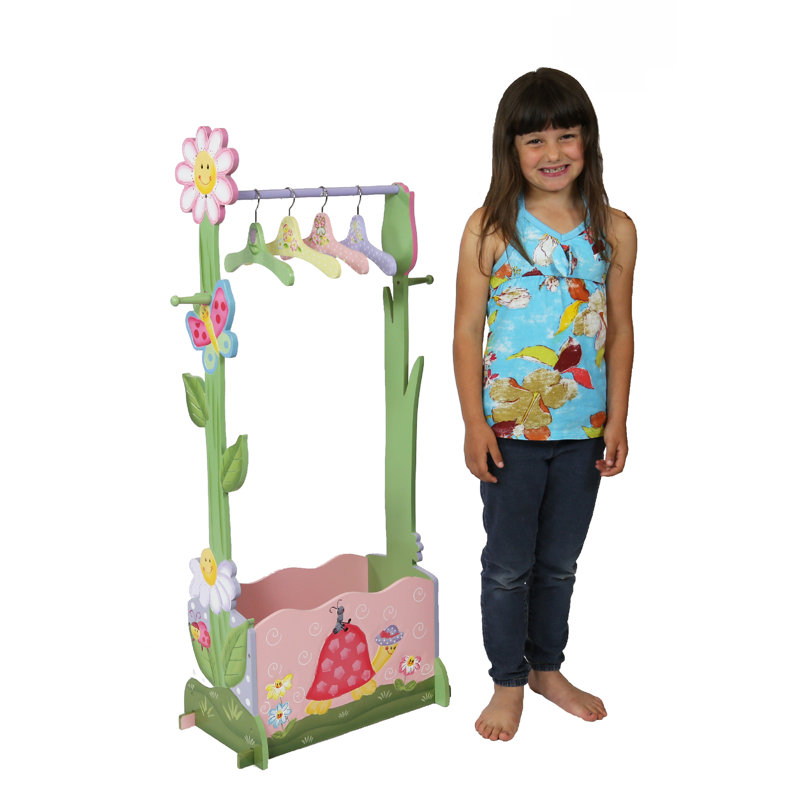 Magic Garden Wood Valet Stand for Costumes