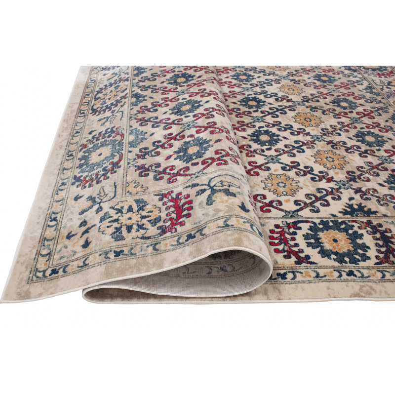 Cuthbertson Oriental Indoor Rug, Rectangle 7'10" x 10'