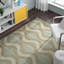 Tapis bleu en laine touffeté à la main Secaucus-1553577764