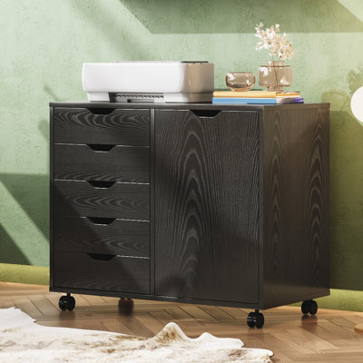 Gebhardt 5-Drawer Lateral Filing Cabinet by Wade Logan