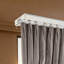 Rail double 118 po pour rideaux
