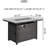 Rectangle Iron Propane Fire Pit Table-797896428