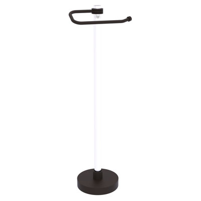 Clearview Free Standing Toilet Paper Holder