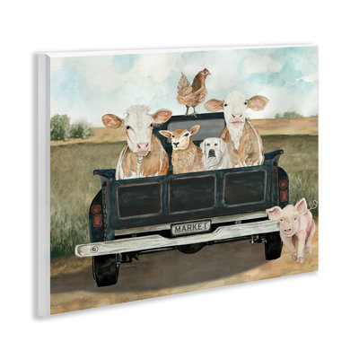 Ready For A Farm Ride Wall Plaque, design by Cindy Jacobs