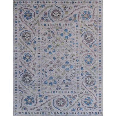 Transitional One-of-a-Kind Rectangle 8'11" X 11'8" Wool Area Rug