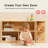 Solid Rubber Corner Cabinet