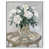 Cadre flottant blanc