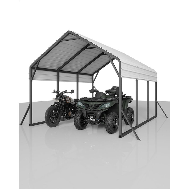 Abri de voiture en métal 13 pi x 16 pi x 11 pi
