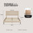 DeCoro Chicago Modern Tufted Upholstered Platform Bed-235688530-237924060
