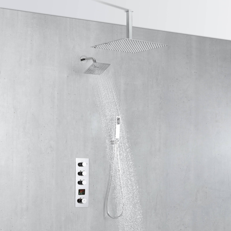 Robinet de douche avec valve brute