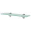 Tablette murale flottante avec supports à pince en verre trempé-873435507-873435394