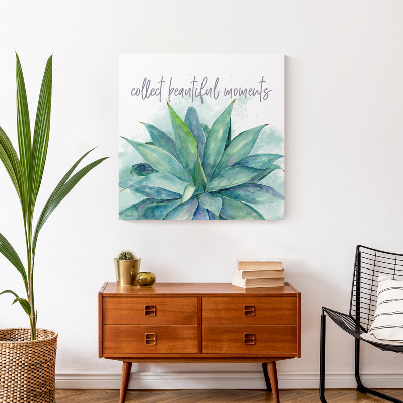 " Collect Beautiful Moments " Print, 24" H x 24" W x 1.25" D