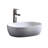 Modern Vitreous China Oval Vessel Bathroom Sink