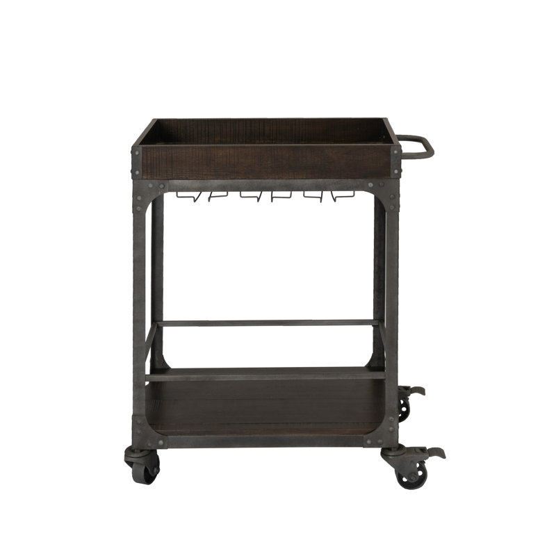 Chariot-bar Burchett, Espresso rustique