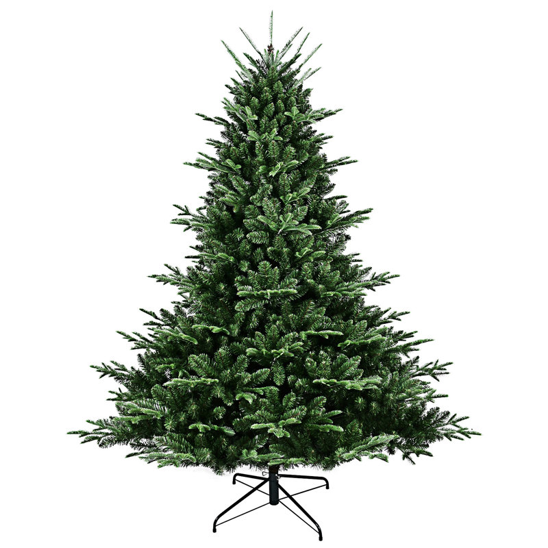 Arbre de Noël pleine forme avec support en métal, 8', Non pré-éclairé