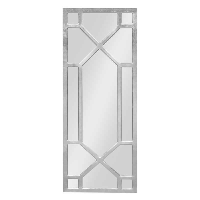 Lyra Engineered Wood Flat Mirror, Silver
