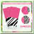 Rose Blush Party Kit with Blocks, Letters, and Flower Cutouts