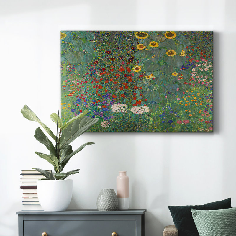 Paysage rétro - LXVII, H 41 po x l 61 po x P 1,5 po, Toile tendue