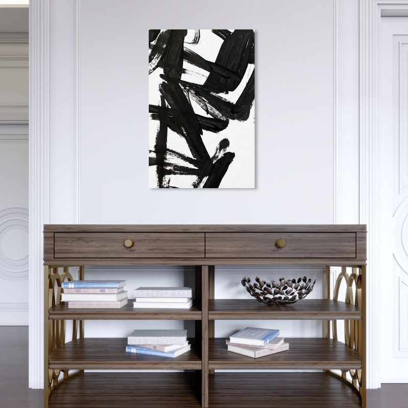 Mindful Always Inverse - Impression sur toile, Toile tendue, H 24 po x l 16 po, Sans cadre