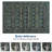 Floral Washable Living Room Rug Non Slip, Low Pile Foldable Printed Mat, Soft Non Shedding Floor Covering-1136003346