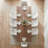 9-Piece Rectangular Extendable Dining Set With Linen  Chairs-1233681096