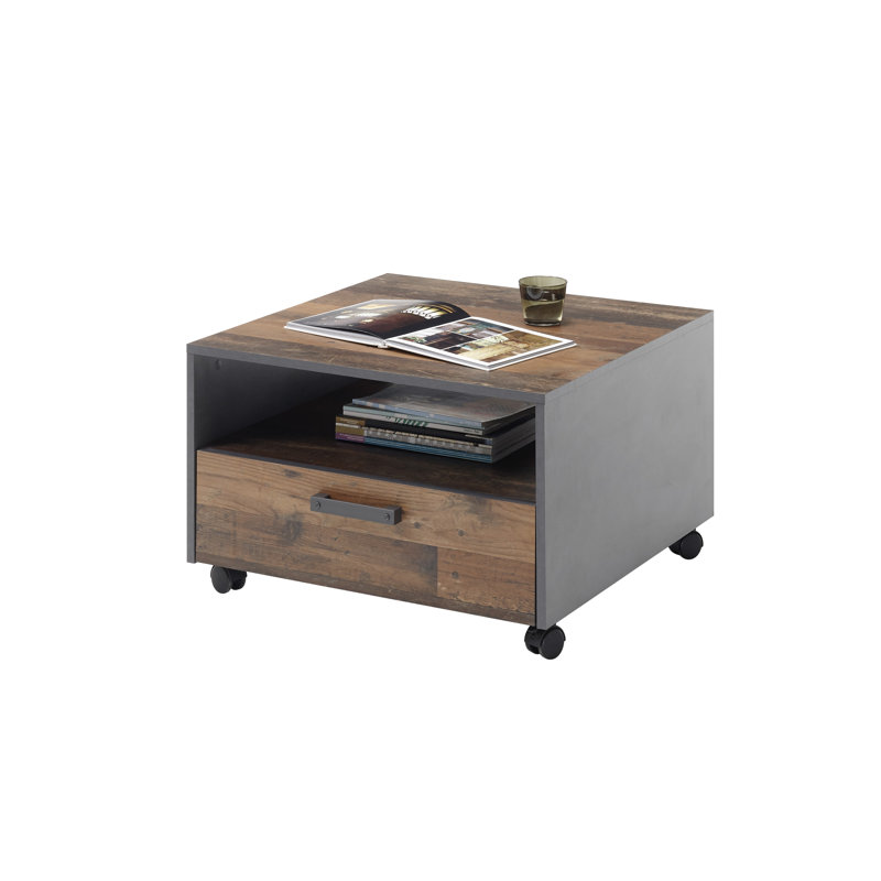 Gazella Wheel Coffee Table with Storage