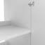 Meuble-lavabo autoportant avec armoires à fermeture douce pour petits espaces