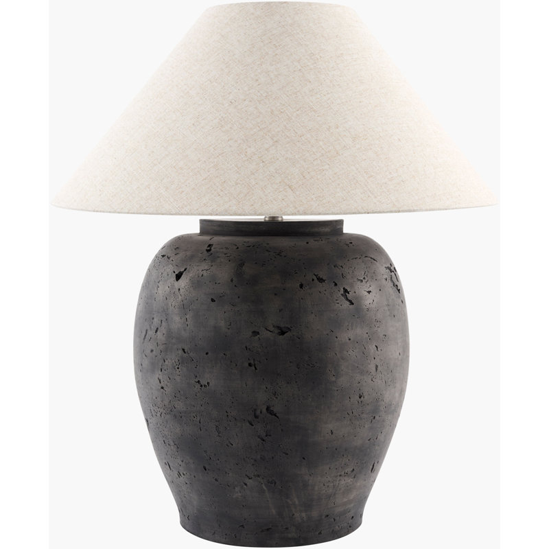Lampe de table Forest, Gris, Beige