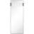 Acrylic Accent Rectangular Mirror Featuring Three Clear Acrylic Accent Rails on a Black Iron Frame