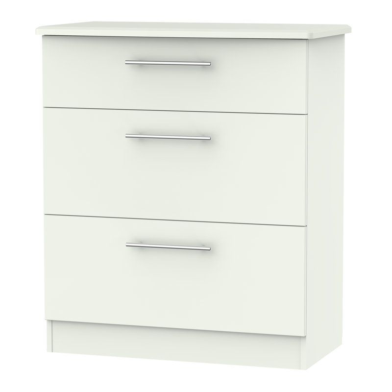 Fully Assembled Levine 3 Drawer Chest