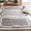 Tapis ivoire / gris foncé Antonnia-681113496