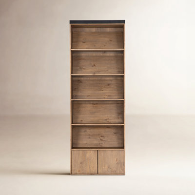 Elliot 35" Pine Bookcase