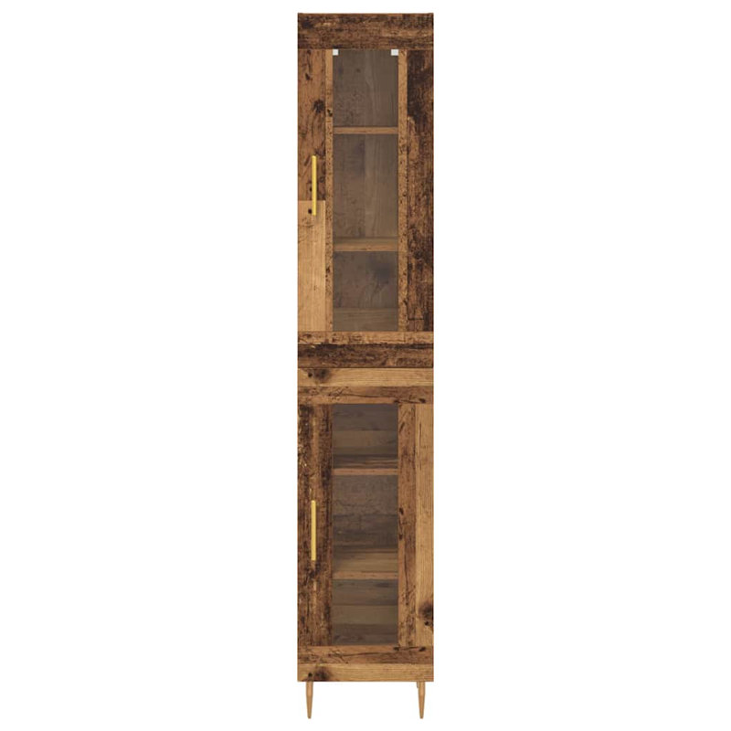 34.5cm Sideboard, Old Wood