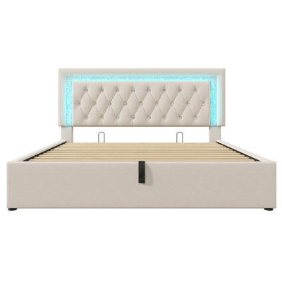 Upholstered Ottoman Storage Bed