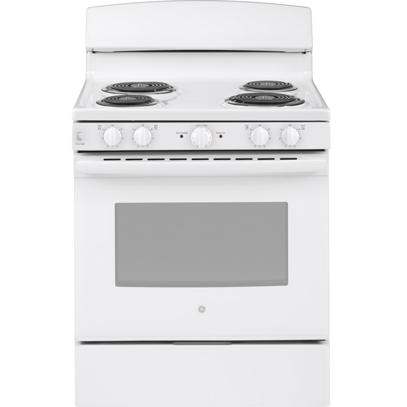 30" 5 cu. ft. Freestanding Electric Range, White