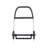 41.14'' H x 16.14'' W Cart with Wheels-65773937
