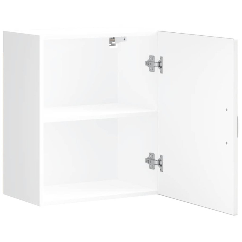 Kitchen Wall Cabinet Kalmar Engineered Wood, 60cm H x 50cm W x 31cm D, White