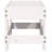 Darron Rectangular 30cm L Outdoor Side Table-2098335296