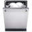Cosmo 4 Piece Kitchen Appliance Package with French Door Refrigerator 35.5'' Gas Freestanding Gas Built-In Wall Mount Range Hood