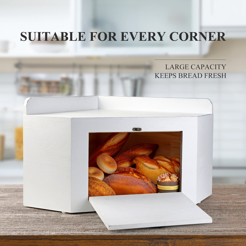 Orelia 16oz. Wood Food Storage Container