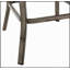 Table d'appoint / table basse en métal peint à la main, fer robuste avec finition thermolaquée pour l'extérieur