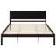 Platform Bed Frame with Headboard , Wood Slat Support , No Box Spring Needed ,King,Espresso