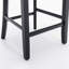 Tabouret de comptoir rembourré 26,70 po Tevy-983889685-992590476