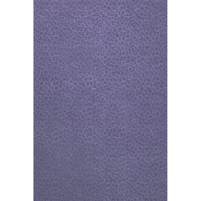 Leopardess Lavender Hand-Tufted Responsible Wool Rug