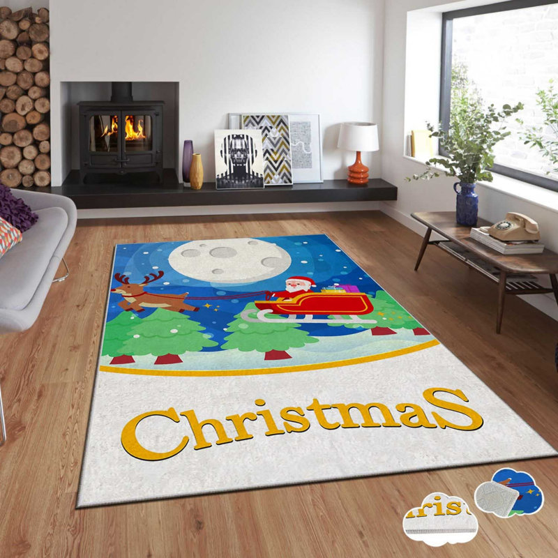 Premium Velvet Area Rug (31.5 x 55.1 inches), 100% Polyester, 740 g/m² | Non-Slip Dot Underside, Laminated Sponge for Comfort | Easy to Clean, Machine Washable at 86°F | Perfect for Home & Office Décor