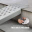 47.2" X 8.5" Aluminum Ramps 880 LBS Capacity Loading Ramps 2PCS