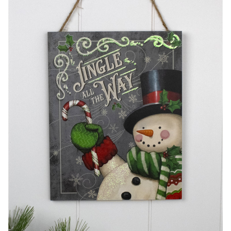 Panneau en bois Jingle All the Way