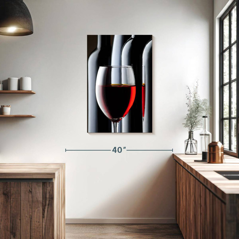 Yarlin Cabernet Red Wine, 36" H x 24" W