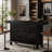 2-Tier Bar Table with Footrest