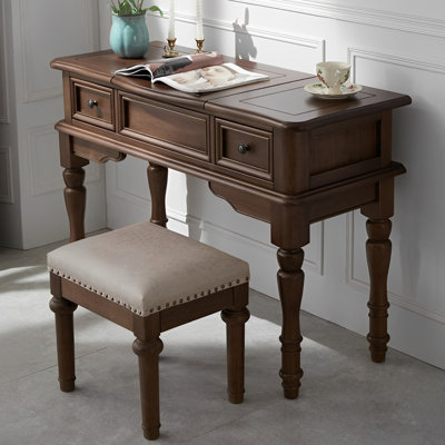 American retro style solid wood clamshell dresser by parkerlees